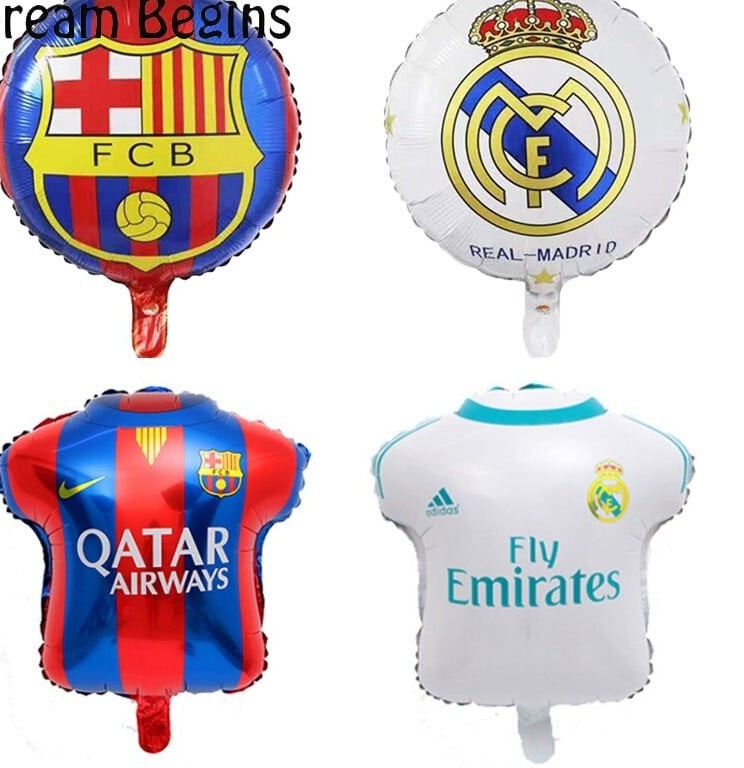 verkiezing nauwelijks vertel het me Real Madrid football balloon - parilloon metallic foil products
