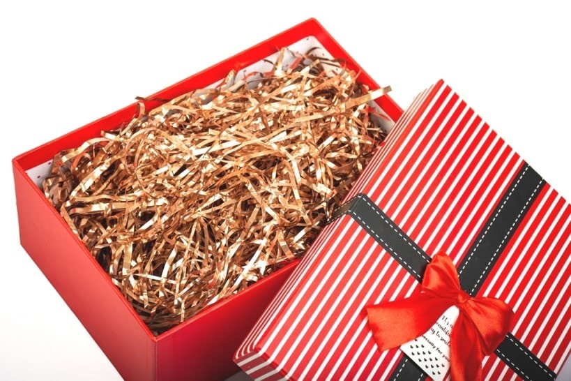 پوشال  کادویی فویلی براق رنگی (1کیلویی)