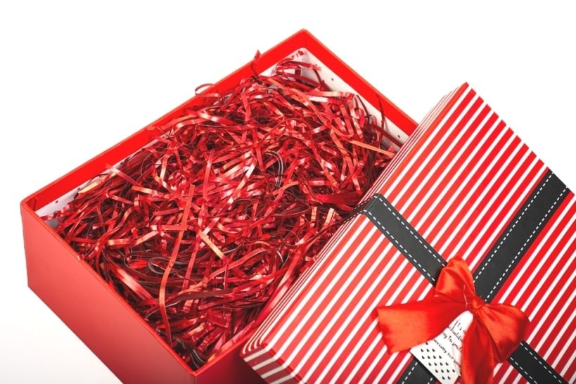 پوشال  کادویی فویلی براق رنگی (1کیلویی)